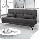 Ver imagem 1 de Sofá-Cama Nevada Reclinável Confortável p/ Quarto Escritório