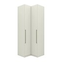 Ver imagem 2 de Kit Guarda-Roupa Modulado de Canto 2 Peças Seletto Bege/Areia HP