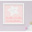 Ver imagem 3 de Kit Quadro Infantil Bebê Menina Ovelhinha Nuvem Estrela Elefantinho 4 Peças