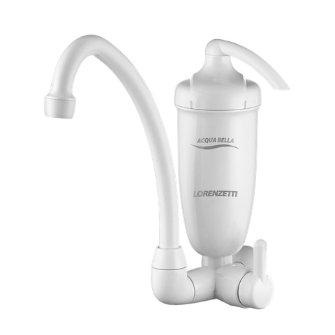 Torneira Lorenzetti com Filtro de Parede Acqua Bella Branca