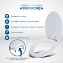Ver imagem 3 de Tampa de Vaso Absolute Branco para Louça Ideal Standard