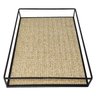 Bandeja Retangular Native Black com Fundo Palha 35x25cm Mimo - 3