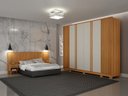 Ver imagem 1 de Dormitório Casal Ripado 2PÇS 6 Portas Firenze - Arbo Design