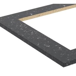 Tampo Para Cooktop 80 cm 100% MDF Kali Premium 9327.0 Onix HD Nicioli - 4