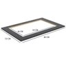 Tampo Para Cooktop 80 cm 100% MDF Kali Premium 9327.0 Onix HD Nicioli - 2