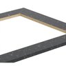 Tampo Para Cooktop 80 cm 100% MDF Kali Premium 9327.0 Onix HD Nicioli - 3