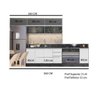 Cozinha Modulada 07 Peças 100% MDF Kali Premium Branco Chumbo Cetim Nicioli - 2