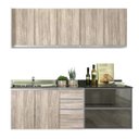 Ver imagem 2 de Cozinha Modulada 04 Peças 100% MDF Kali Premium Branco Arezzo Rustico Nicioli