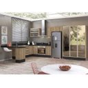 Ver imagem 2 de Cozinha Modulada 13 Peças 100% MDF Kali Premium Carvalho Rustico Nicioli