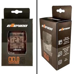 Ciclocomputador 11 Funções Visor Grande Elleven Preto - 3