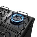 Ver mais imagens de Fogão a Gás 4 Bocas com Mesa Esmaltada Preto Cfo4zae Consul