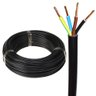Cabo Pp Preto 4 Vias (4x1,50mm) 10 Metros | Preto 4x1,50mm - 1