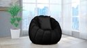 Ver imagem 2 de Kit Poltrona c/ Puff + Almofada Concha Veludo Preto