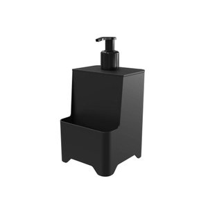 Dispenser de Pia para Detergente e Esponja - Stolf Preto