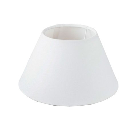 Cúpula de Abajur 27x17x43cm Tecido Algodão Soquete Nacional Ref 23
