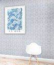 Ver imagem 2 de Quadro Decorativo Abstrato Matisse La Mer - 70x50cm:moldura Preta