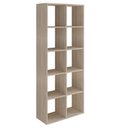 Ver imagem 6 de Estante Livreiro 10 Nichos 173cmx70cm Versatile Bege