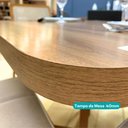 Ver imagem 5 de Conjunto Sala de Jantar 4 Cadeiras Santorini Carraro Dourado