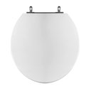 Ver imagem 1 de Assento Sanitário Poliéster para Louça Universal/standard Aço (reb. Oculto) Branco