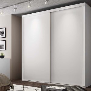 Guarda Roupa Casal 2 Portas MDF 2,07 m Inovatto Belmax