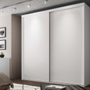 Ver imagem 1 de Guarda Roupa Casal 2 Portas MDF 2,07 m Inovatto Belmax