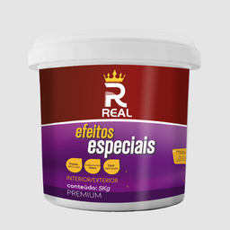 Massa Decorativa Cimento Queimado Efeitos Especias 5kg Real - 1