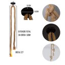 Ver imagem 2 de Pendente Corda Sisal Dupla 1,60m Rústico com 2 Bocais E27