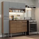 Ver imagem 1 de Armário de Cozinha Compacta 137 Cm Emilly Madesa 011