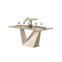 Mesa Jantar DJ Móveis Forme 1800x900 com 6 Cadeiras Jade - 2