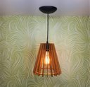 Ver imagem 2 de Pendente em MDF 22x22 encerada, ambientes internos