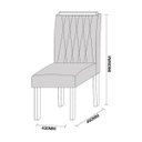 Ver imagem 3 de Conjunto Sala Jantar New Ceval Mesa Ana 120x80cm com 4 Cadeiras Ana