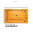 Ver imagem 5 de Painel para Tv em Madeira Natural – 1,20 X 80 Cm