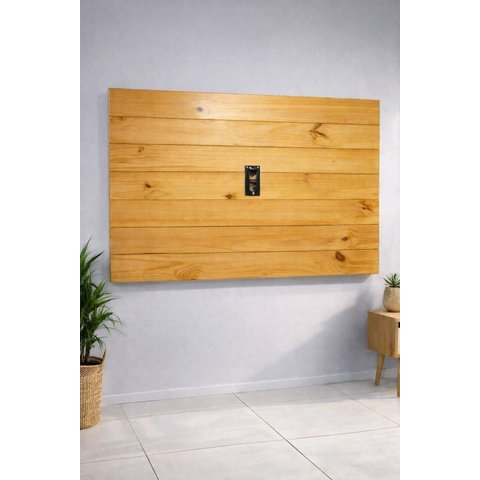 Painel para Tv em Madeira Natural – 1,20 X 80 Cm