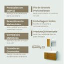 Ver imagem 5 de Kit Gabinete Armario para Banheiro com Cuba e Espelho 73cm Quality Fimap Montado Branco Freijó