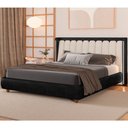 Ver imagem 4 de Cama Japonesa Seo Casal Courino Preto - Sallar Home