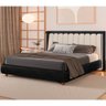 Cama Japonesa Seo Casal Courino Preto - Sallar Home - 4