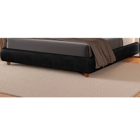 Cama Japonesa Seo Casal Courino Preto - Sallar Home