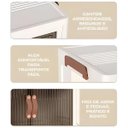 Ver imagem 7 de Armario Organizador Dobrel 4 Andares Empilhavel Organizador Roupa Objetos Decoraçao Sala Quarto Banh