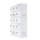 Ver imagem 3 de ARMÁRIO ESCANINHO 15 PORTAS CHAVE M293.B ORGANIZADOR MUNDI MOVEIS