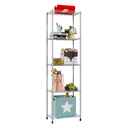 Ver imagem 1 de Estante de Aço Multiuso Quadrada 5 Prateleiras Ajustáveis