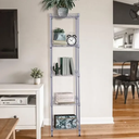 Ver imagem 2 de Estante de Aço Multiuso Quadrada 5 Prateleiras Ajustáveis