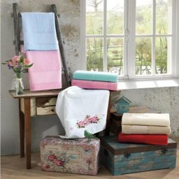 Kit Toalha Lavabo Velour Artesanalle Dohler 30x45cm com 06 Unid Cor: Amarelo - 2