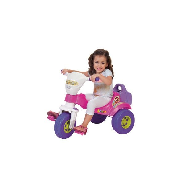 Triciclo Velocita Rosa Motoca Infantil Tico Tico Velotrol