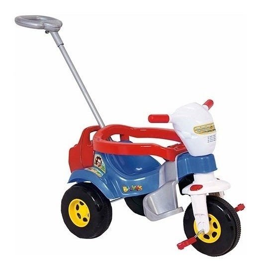 Triciclo Velocita Verde E Azul Motoca Infantil Tico Velotrol