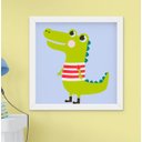 Ver imagem 3 de Quadro Infantil Quarto Bebê Menino Menina Safari Kit 3 Peças