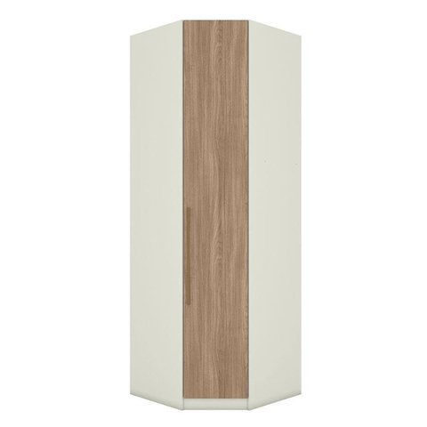 Armário de Canto Oblíquo 1 Porta New Predileto Areia Jequitibá - Henn