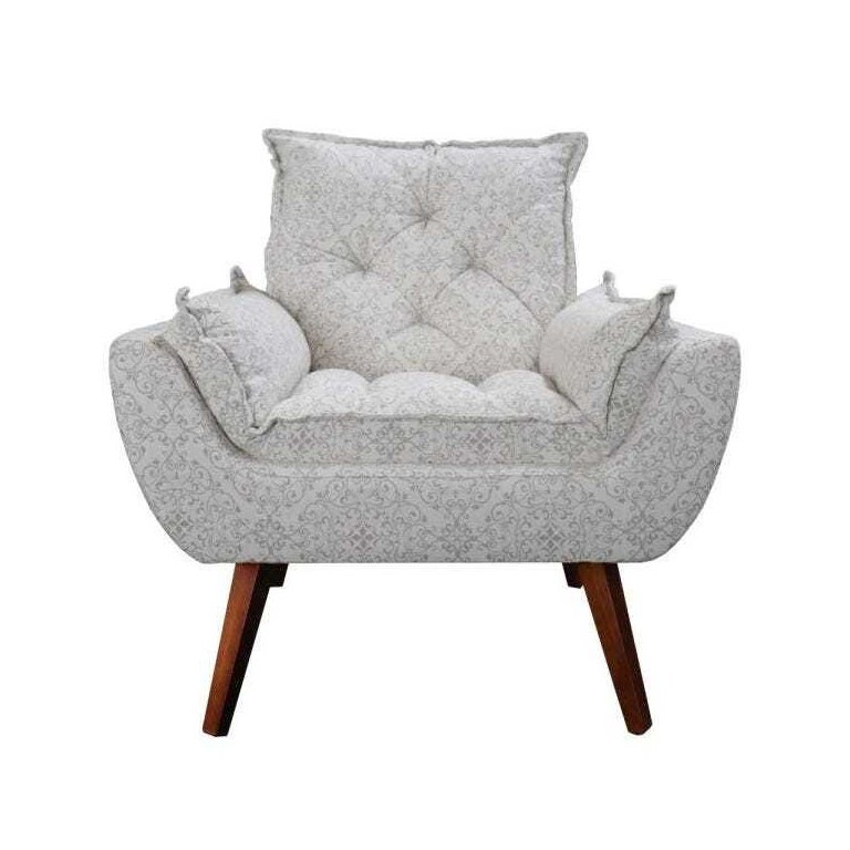 Poltrona Opala Decorativa Estampado - D'Rost