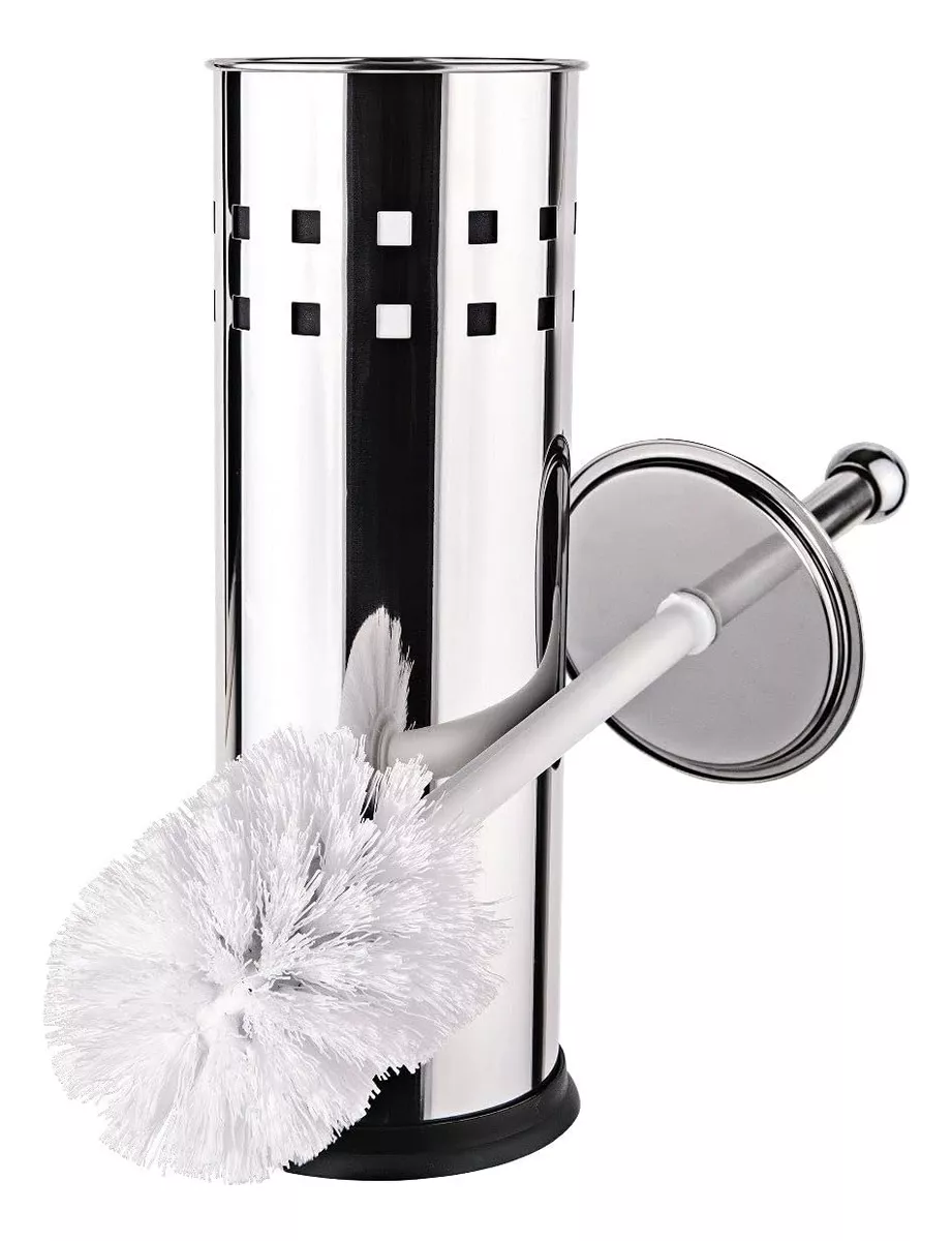 Escova Sanitária Banheiro Vaso Limpeza Aço Inox- Albema 24cm