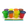 Copos com Canudo Coloridos 296 ml The First Years - 4 unidades - 7
