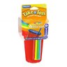 Copos com Canudo Coloridos 296 ml The First Years - 4 unidades - 4
